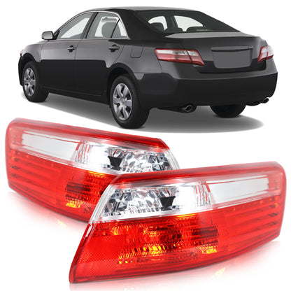 munirater Pair of Outter Piece Rear Tail Light Brake Lamp Replacement for 2007 2008 2009 Toyota Camry Driver and Passenger Side