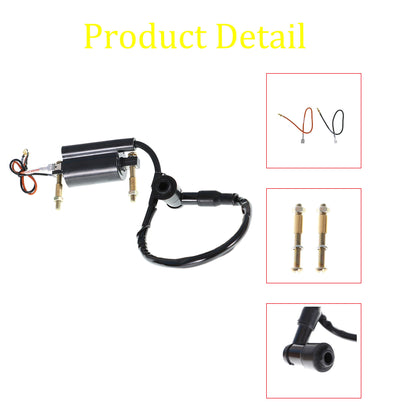 munirater Ignition Coil CDI Spark Plug Kit Go karts Parts Replacement for Kawasaki Bayou 300 KLF300B 1988-2004 Engine Scooter Moped