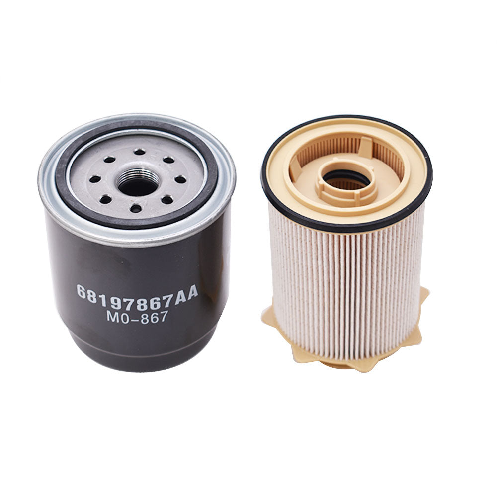 Diesel Fuel Filter Kit Replacement for 2013-2018 Ram 2500 3500 4500 5500 6.7L Cummins Diesel Engine