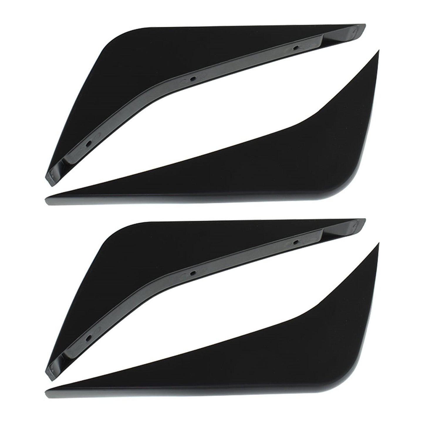 munirater Rear Bumper Air Diffuser Fin Body Kit Replacement for 2014-2019 Corvette C7