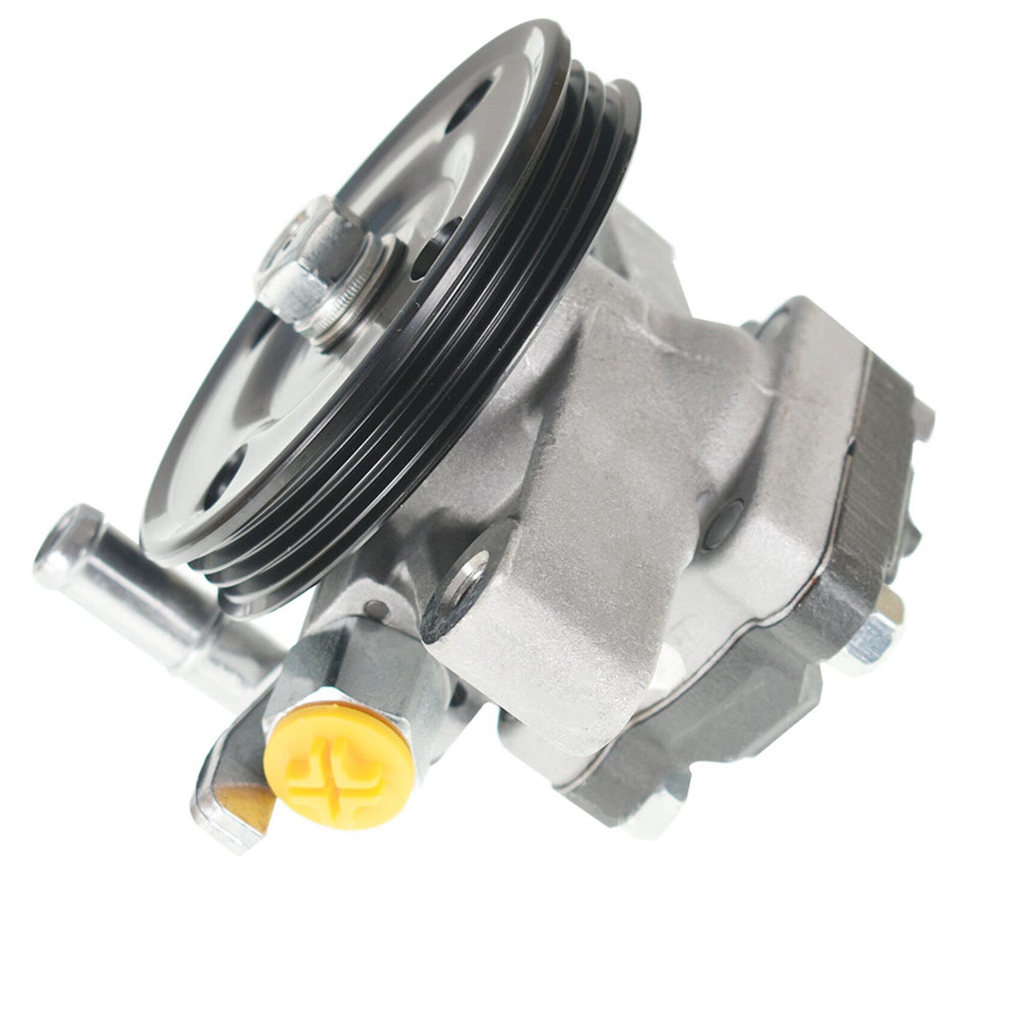 Power Steering Pump with Pulley Replacement for 2001-2006 Elantra Sedan, 2003-2008 Tiburon Coupe 2.0L 571002D100