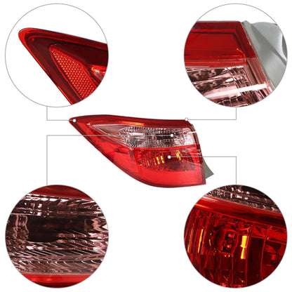 munirater 1-Pack Rear Left Tail Light Brake Lamp Assembly Replacement for 2017-2019 Toyota Corolla Outer Driver Side 8156002B00 TO2804130