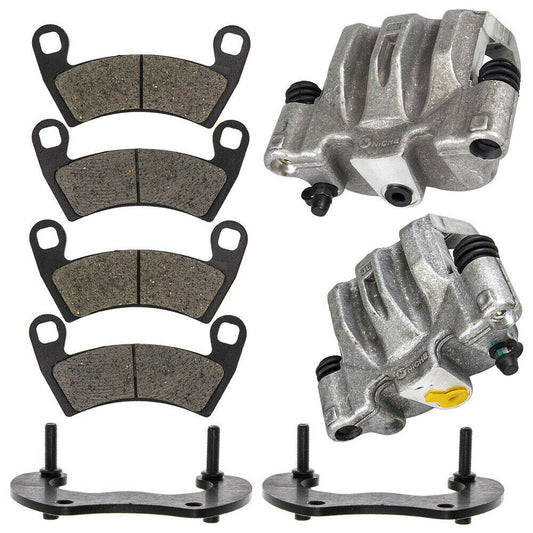 munirater Rear Left Right Brake Caliper Pad Set For Polaris Ranger RZR XP 1000 1912262