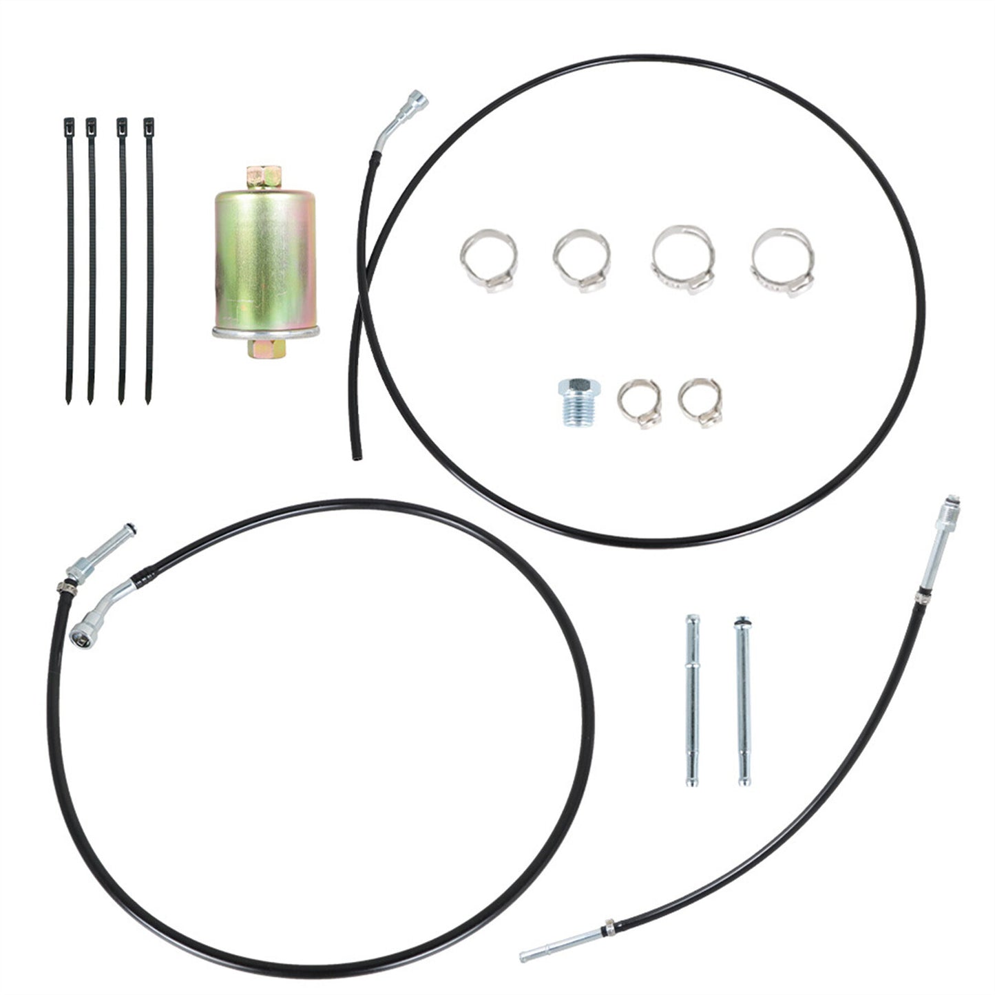 munirater Fuel Line Kit Replacement for 4 Door Yukon Tahoe Escalade 1995 1996 1997 1998 1999 2000 FL-FG0084