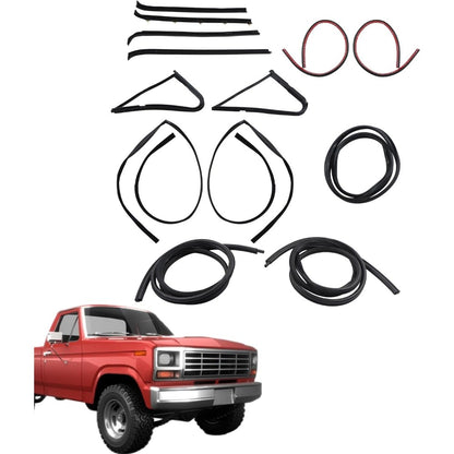 Window Weatherstrip Kit for 1980-1986 Ford F-Series, KF100613