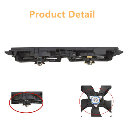 munirater Radiator Cooling Fan Assembly Replacement for 2008-2017 Mitsubishi Lancer DE ES SE GT GTS MI3115139 1355A131