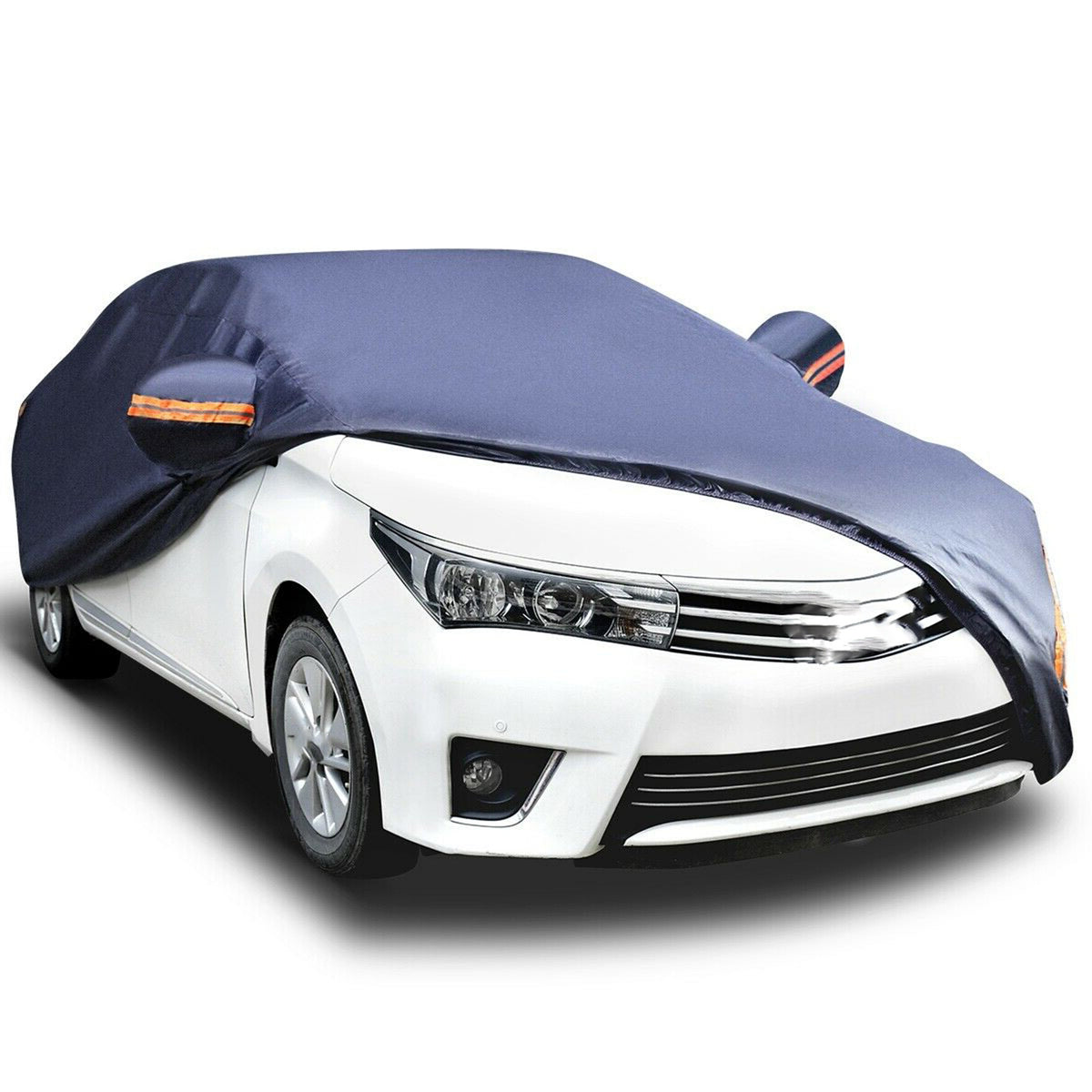 munirater Universal Car Cover Dark Blue All Weather Protection Waterproof Replacement for SUV Length up to 169.29 L x 62.99 W x 39.37 H