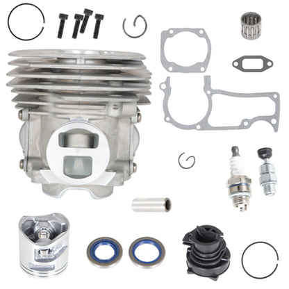 munirater 50MM Chainsaw Cylinder Piston Kit Replacement for 365 X-Torq, 372XP X-Torq with Oil Seals Gaskets Needle Bearing