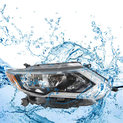munirater Right Side Headlight Halogen RH Headlamp Assembly Replacement for Rogue 2017 2018 2019 S / SL / SV