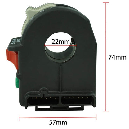 Start Light Run Stop Handle Bar Switch 4011387 Replacement for Polaris Predator Outlaw 500 2006-2007