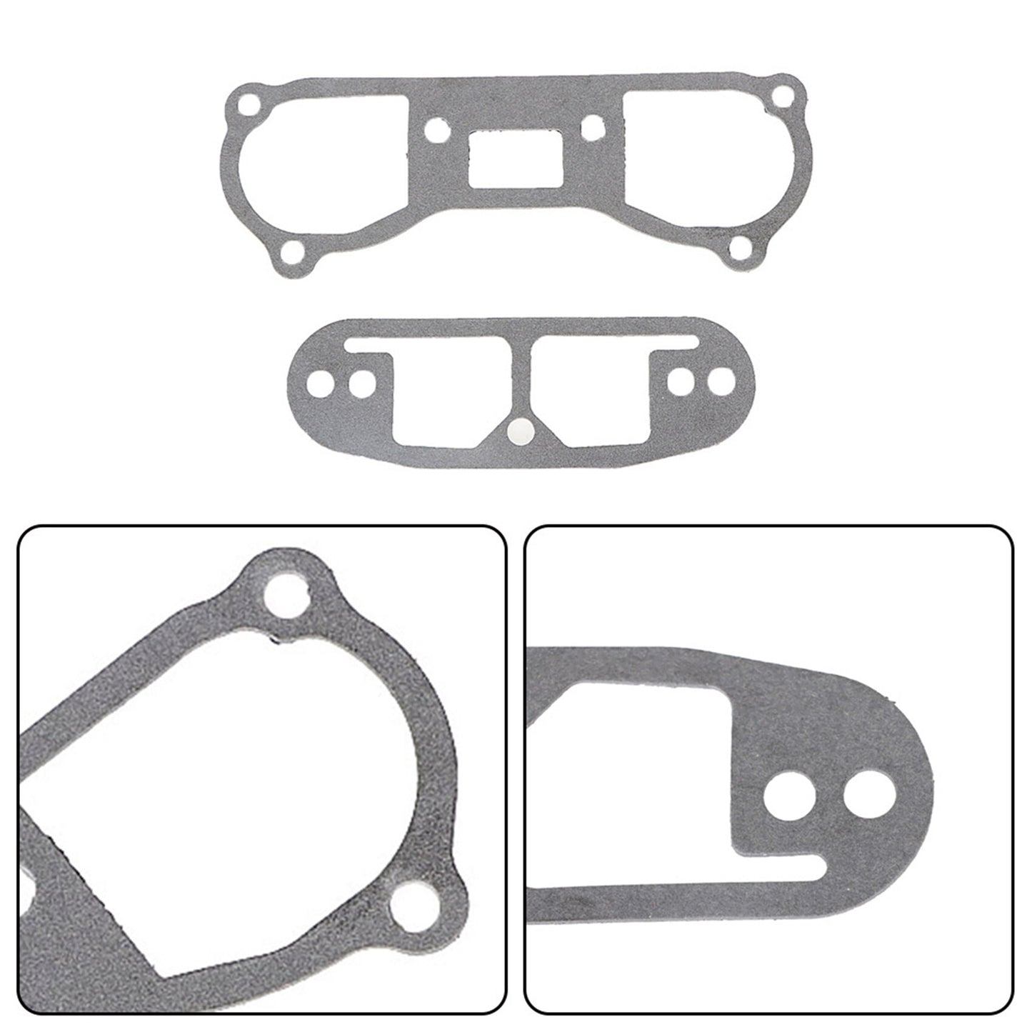 munirater Full Rocker Box Gasket Kit Steel Base Gaskets Replacement for 1992-99 Evo Big Twin 17042-92