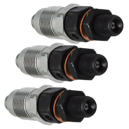 munirater 3-Pack Fuel Injectors Replacement for Kubota D722 D782 D902 Engine 16001-53000