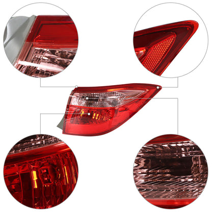 munirater 1-Pack Rear Right Tail Light Brake Lamp Assembly Replacement for 2017-2019 Toyota Corolla Outer Passenger Side 8155002B00 TO2805130