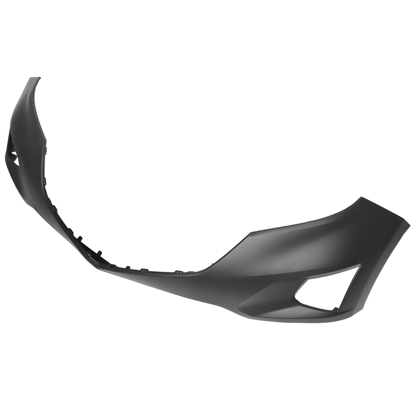 munirater Front Upper Bumper Cover Primed Without License Plate Holes Replacement for 2018 2019 Equinox GM1014130