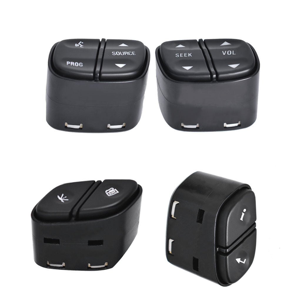 munirater Steering Wheel Control Switch Button Replacement for Chevy Silverado GMC Yukon Sierra Replaces 21997738, 21997739, 1999442, 1999443