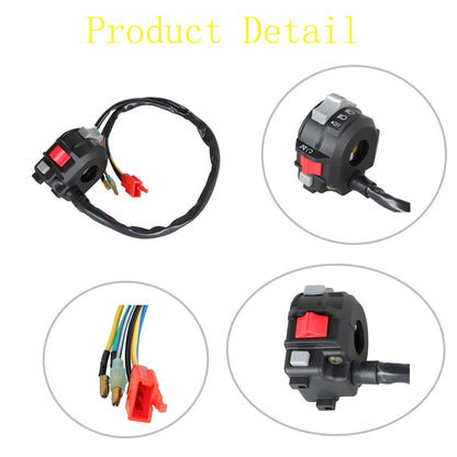 munirater On Off Switch Run Start Stop Headlight Kill Switch Replacement for 1988-2001 Yamaha Blaster 200 YFS200 2XJ-83975-01 2XJ-83975-01-00