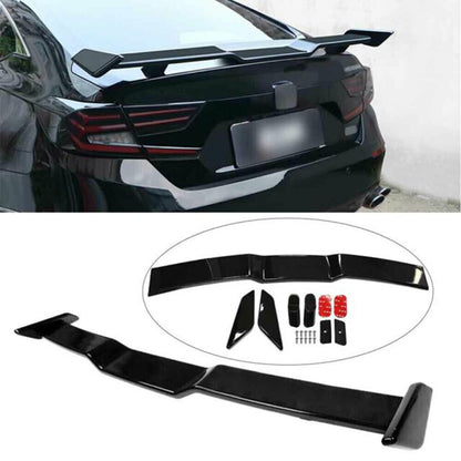 Rear Trunk Spoiler Wing ABS Matte Black Replacement for 2018-2023 Toyota Camry Sedan 4-Door