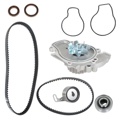 munirater Engine Timing Belt Kit Water Pump Replacement for Accord Odyssey Prelude Oasis 2.2L 2156CC L4 SOHC F22A1 F22B2 F22B6