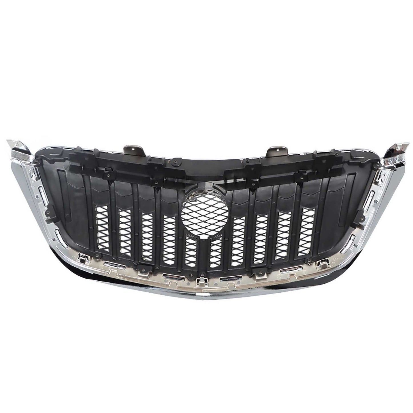 munirater Front Bumper Grille Chrome Black Mesh Style Replacement for 2013-2016 Encore 95391794 GM1200690