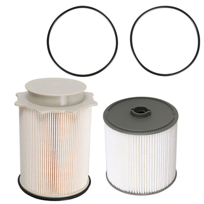 munirater Fuel Filter Water Separator Set Replacement for 2019-2022 Ram 2500 3500 4500 5500 6.7L Diesel Engines 68157291AA 68436631AA