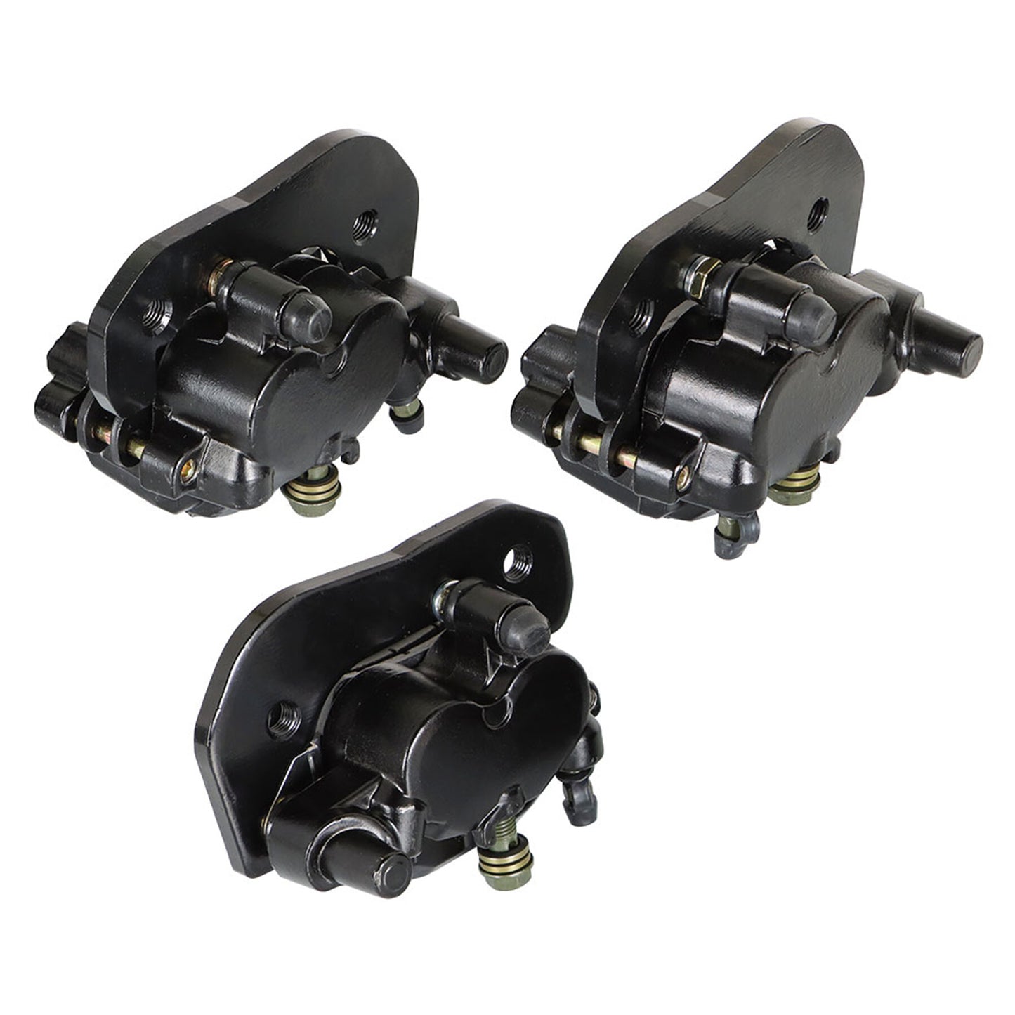 munirater Front + Rear Brake Calipers For Can-am Outlander 450 500 570 4x4 W/pads