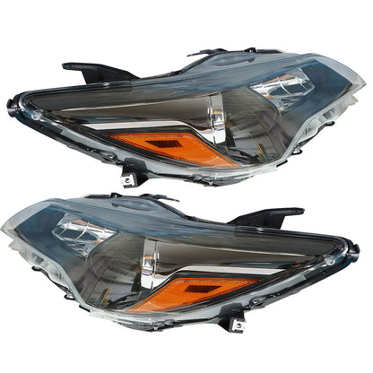 munirater 81150-06C70, 81110-06860 Left & Right Front Headlight Replacement for 2015 2016 2017 Camry Headlights Headlamps Driver & Passenger Side