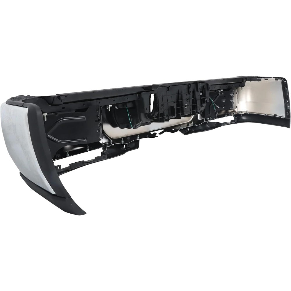 Chrome Rear Step Bumper for Ram 2500 2019-2024, with Sensor and Light Openings, CH1103185