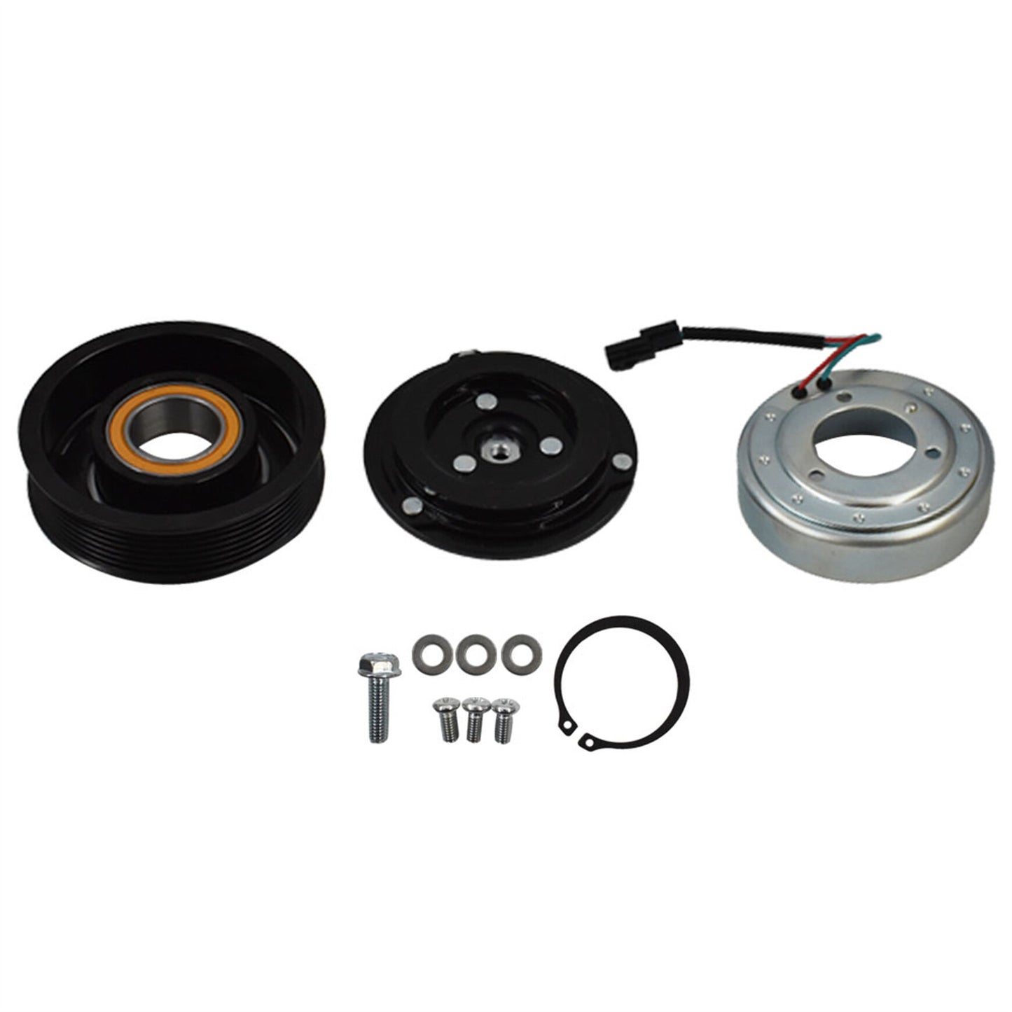 munirater A/C Compressor Clutch Repair Kit Replacement for Maxima 2009-2014 3.5 10347880