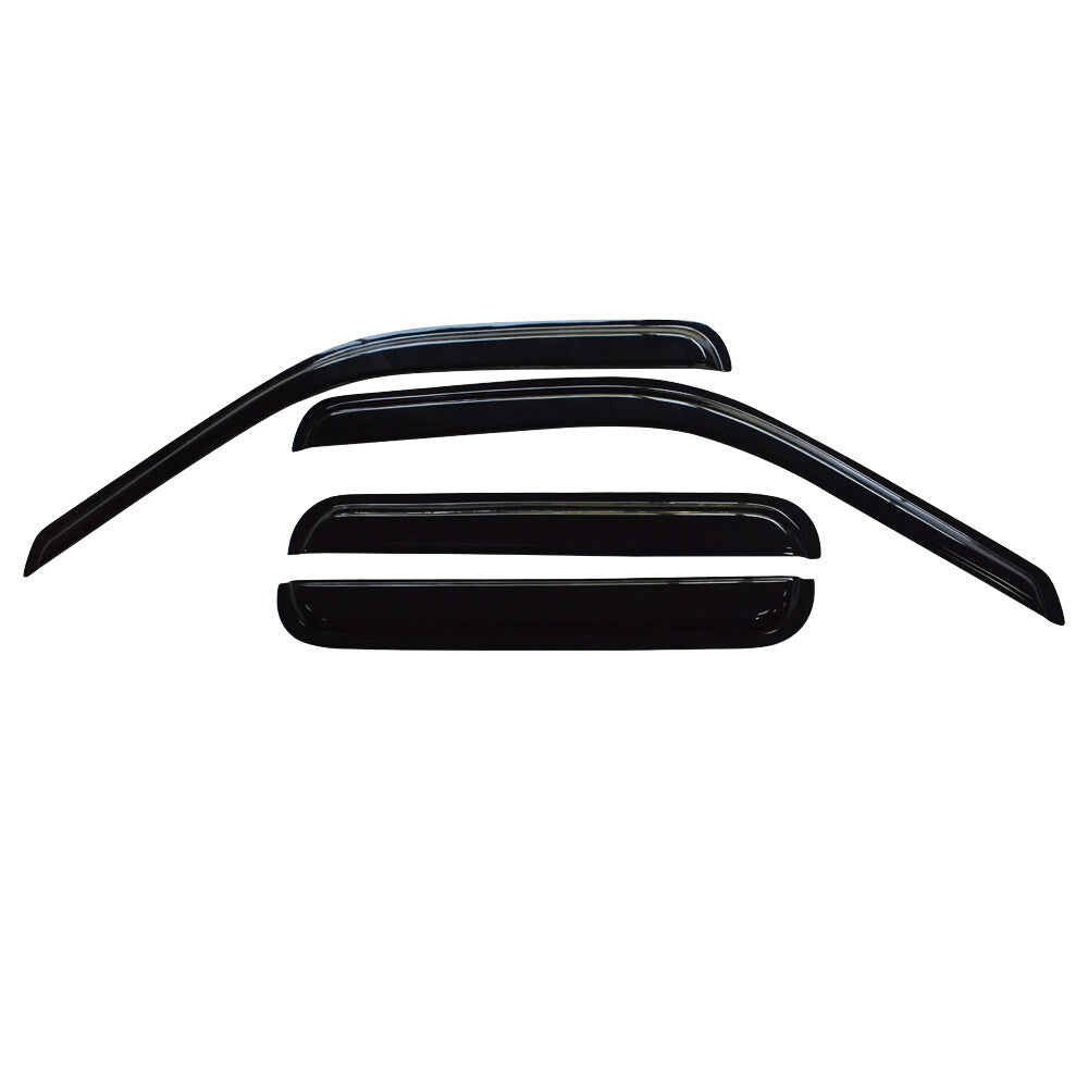munirater Side Window Vent Visor Rain Guard Deflector Replacement for 1999-2016 F250/350/450
