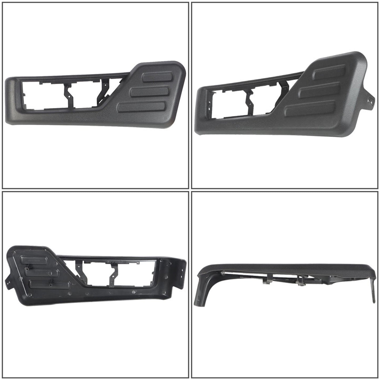 munirater Black Left Driver Side Seat Cushion Trim Panel Replacement for 2008-2010 F250 F350 F450 F550 Super Duty 8C3Z2562187CB 8C3Z-2562187-CB