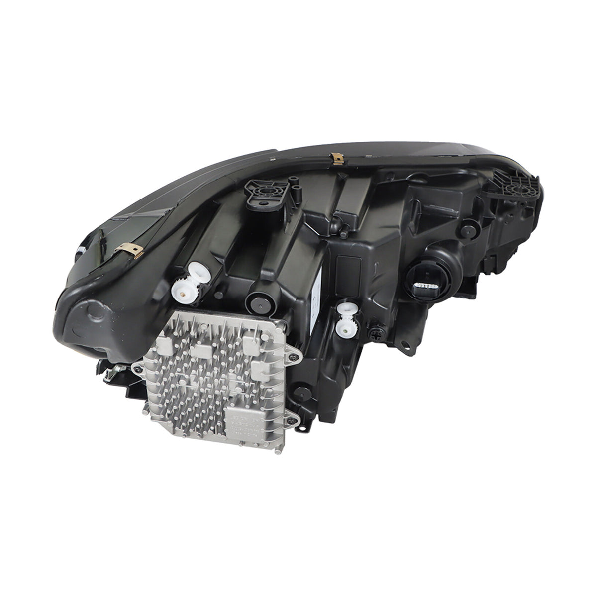 munirater Left Headlight For 2019-2022 Jeep Cherokee LED w/ Ballast Black Housing
