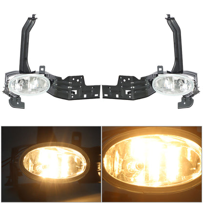 munirater Fog Lights H11 Lamp Bulb Front Left Right Bumper Driving Lamps Replacement for Honda Accord Sedan 2008-2010