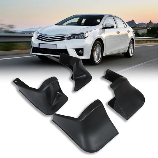 munirater 4Pcs L/R Front Rear Set Wheel Mud Flaps Splash Guards Replacement for 2014-2019 Toyota Corolla