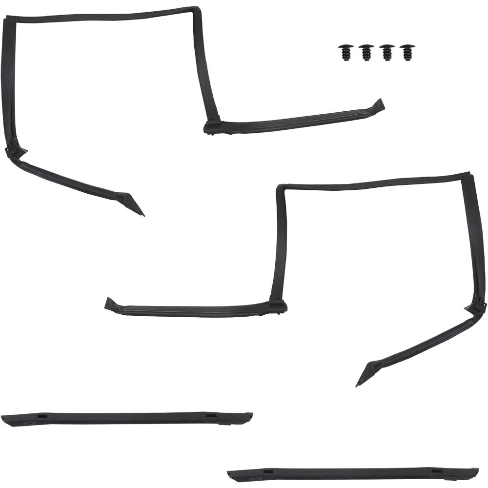 Roof Weatherstrip Seal Kit for 1982-1992 Camaro & Firebird, 4-Piece, KG4041