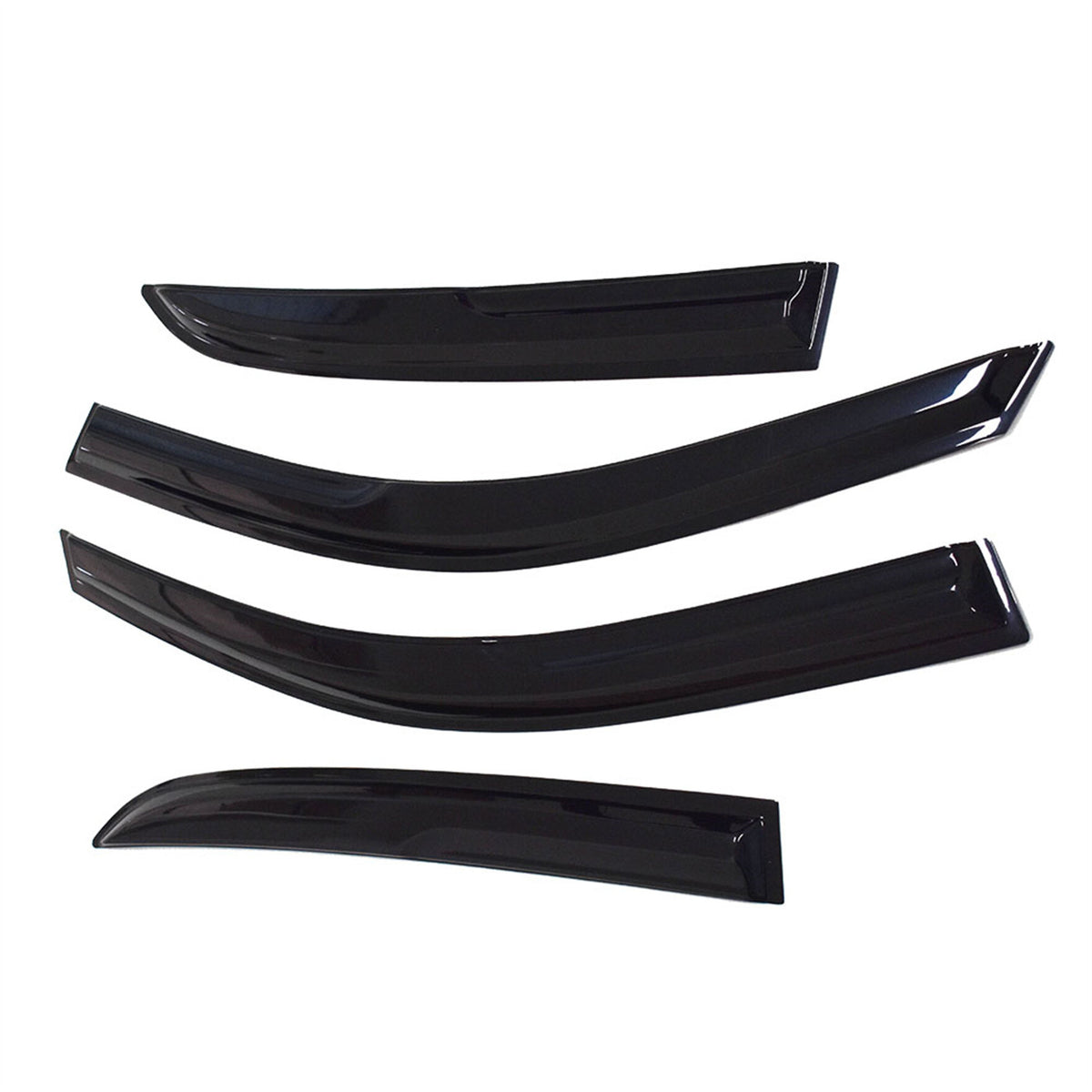 munirater Window Visor Vent Rain Guard Deflector Replacement for Honda Accord 2003-2007 4 Door Sedan