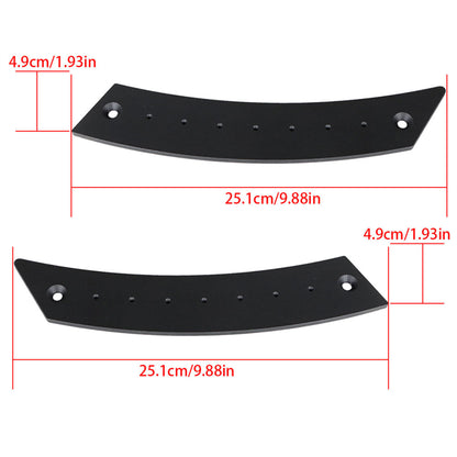 munirater 2Pcs Black Interior Door Handle Panel Replacement for 1998-2010 Beetle