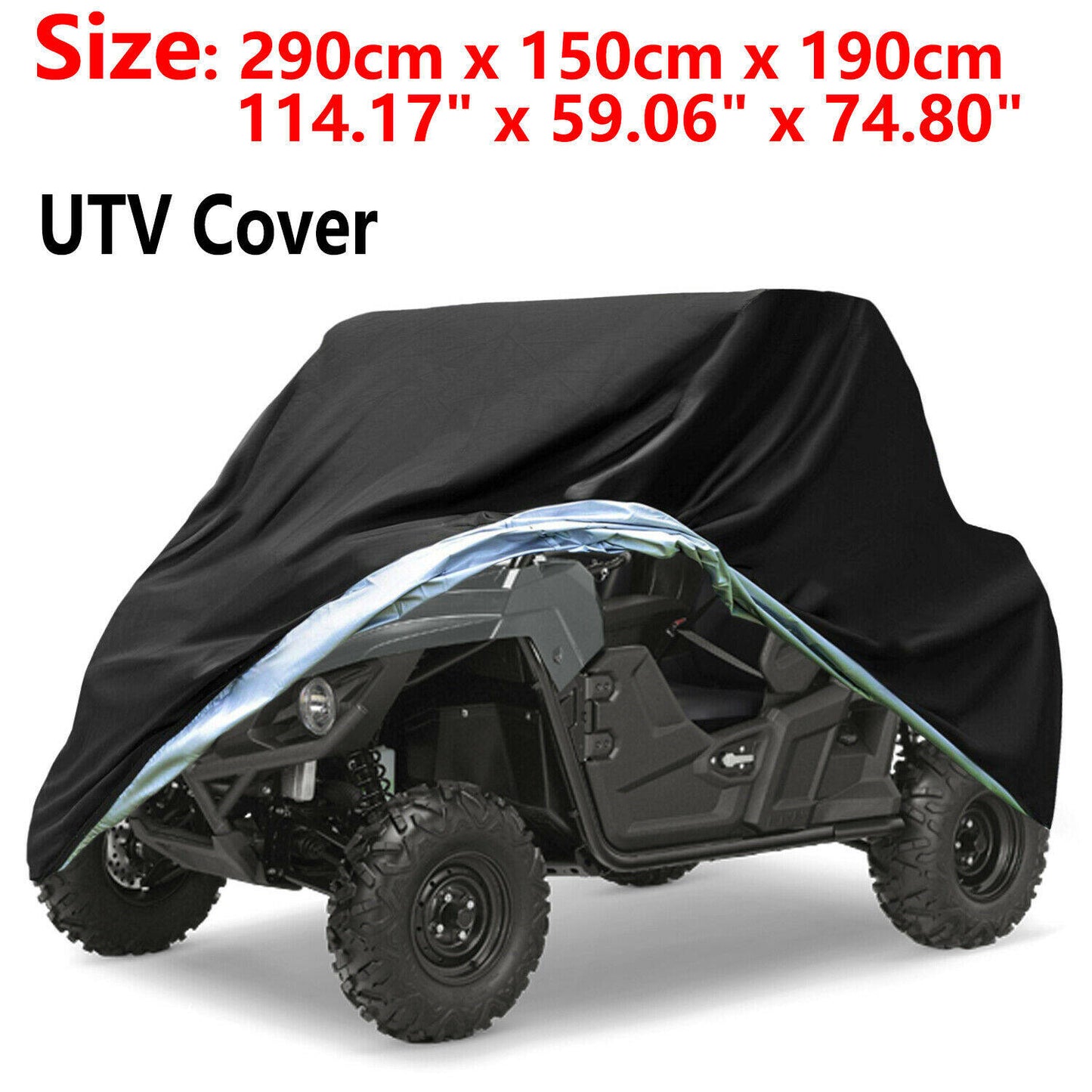 munirater Side by Side Utility Vehicle UTV Cover Replacement for Polaris Ranger RZR 500 570 800 900