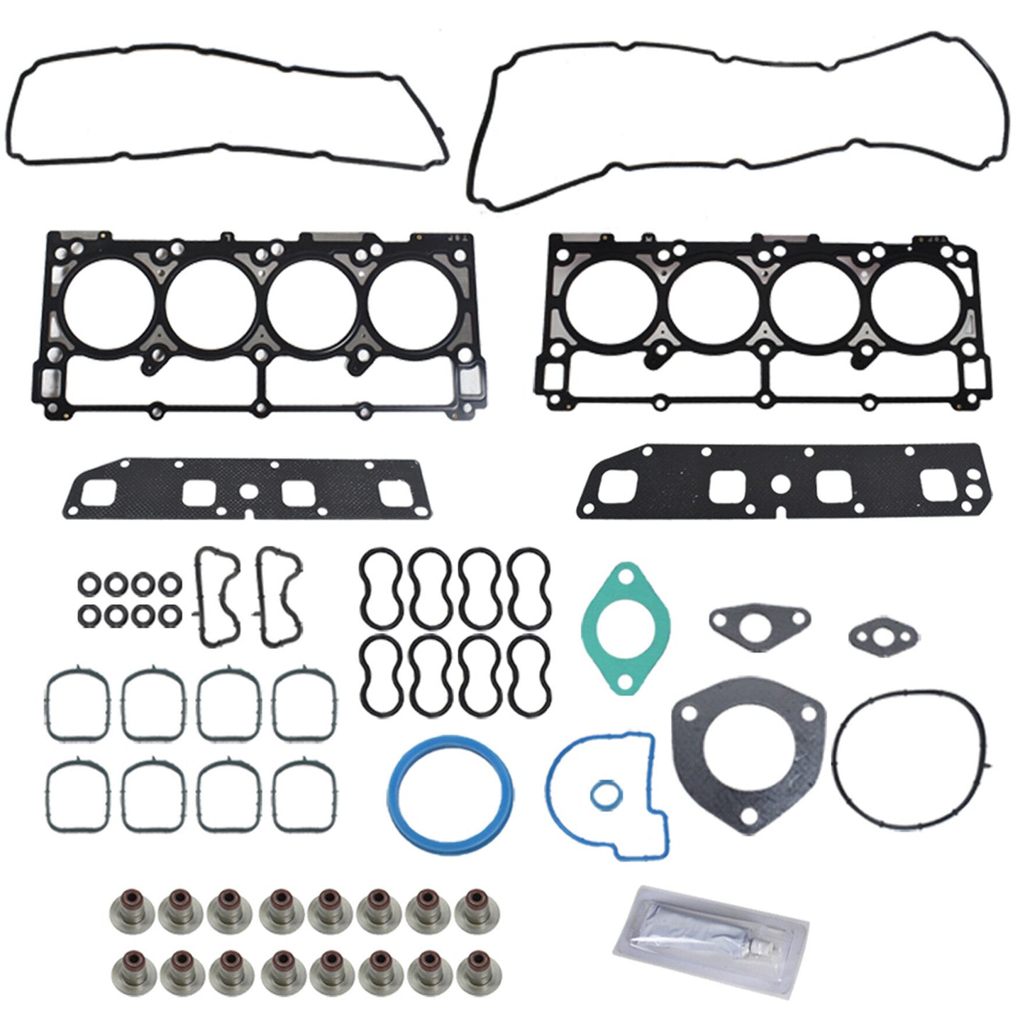 munirater Head Set Replacement for 2003-2008 Ram Trucks Magnum 300 5.7L HEMI VIN 2 D HS26284PT HS54418