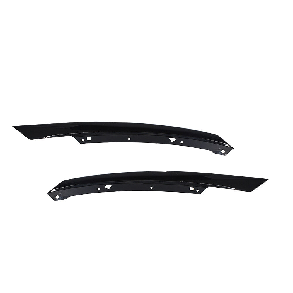 munirater Front Bumper Upper Grille Black Replacement for 2016-2018 Civic