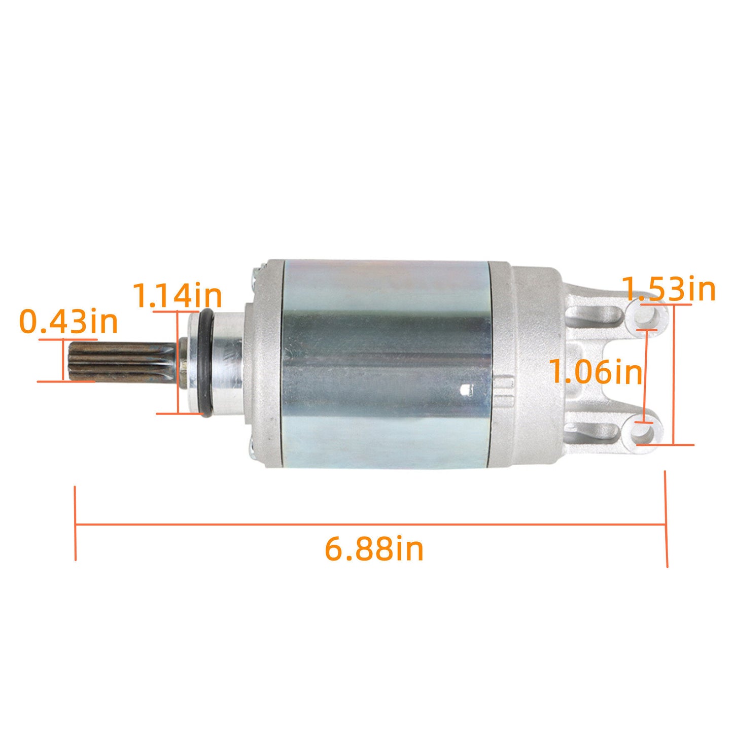 munirater Motorcycle Starter Motor Assembly Replacement for 2006-2009 LT-R450