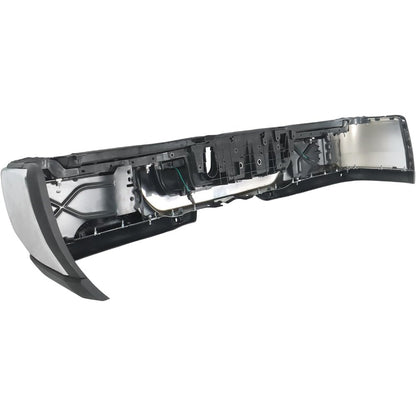 Chrome Rear Step Bumper for Ram 2500 2019-2024, with Sensor Holes, without Light Openings, CH1103184