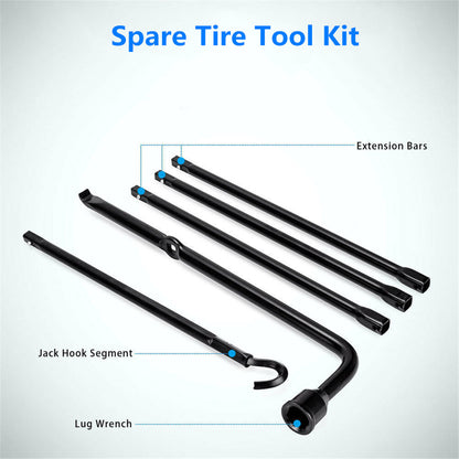 munirater Spare Tire Tool Wheel Wrench Kit Replacement for 2002-2015 Ram 1500