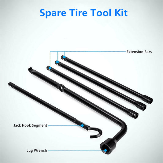 munirater Spare Tire Tool Wheel Wrench Kit Replacement for 2002-2015 Ram 1500