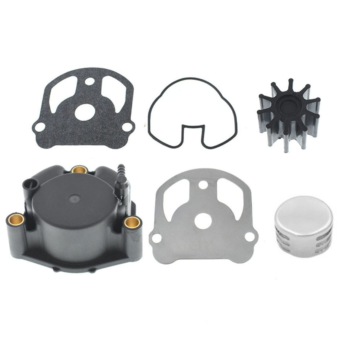 munirater Water Pump Impeller Repair Kit with Housing Replacement for OMC Cobra 984461 984744 983895