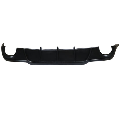 munirater Rear Lower Bumper Lip Diffuser Body Kit Black Replacement for 2006 2007 2008 2009 2010 2011 2012 2013 Lexus IS250 IS350 Sedan 4-Door