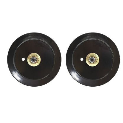 2-Pack Spindle Assembly W/Pulley Replacement for Troy Bilt Tb42 Pony Bronco Tb42 7-Speed