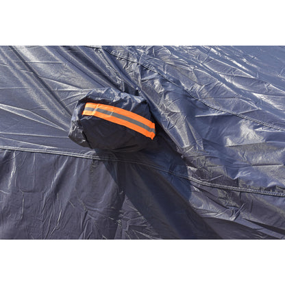 munirater Car Cover All Weather Protection with Lock A7 Dark Blue Replacement for Sedan Length up to 212.59 L x 62.99 W x 39.37 H