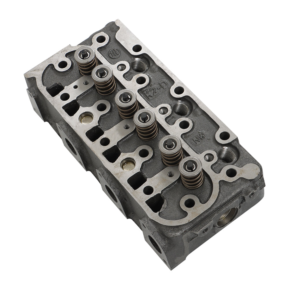 munirater Cylinder Head with Valves Replacement for Kubota D1105