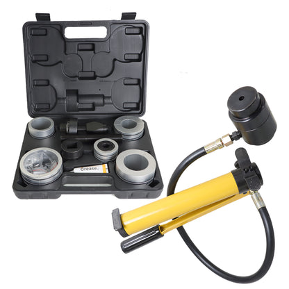 munirater Hydraulic Exhaust Pipe Stretcher Expander Kit 1-5/8in to 4-1/4in Exhaust Pipe Stretcher Tool Muffler Pipe Spreader Car Tool Kit 10 T 78835 17350