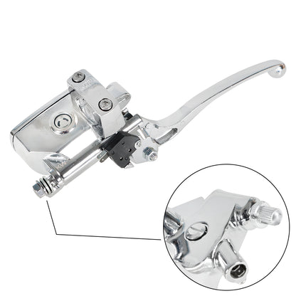 Motorcycles 1 Inch/25mm Universal Control Handlebar Hydraulic Brake Master Cylinder & Clutch Lever